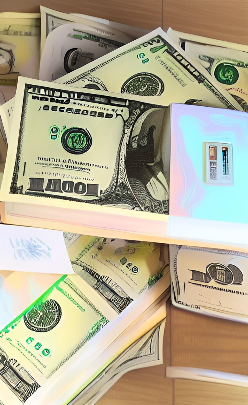 Money on Ossi's table