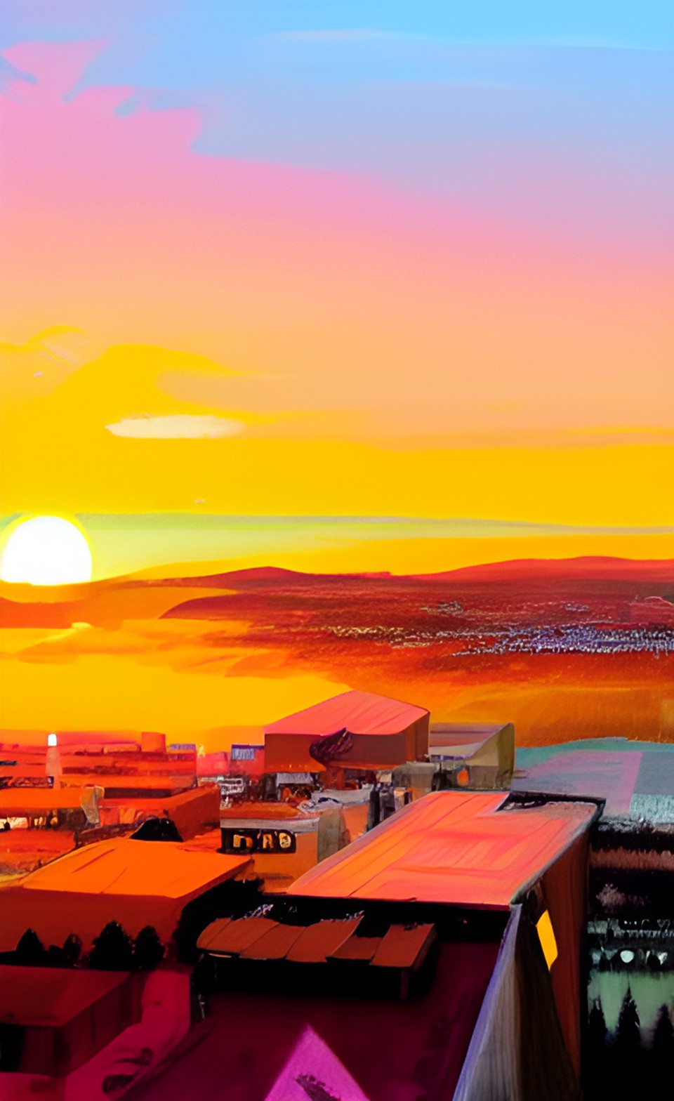 Rabat in the Sunset