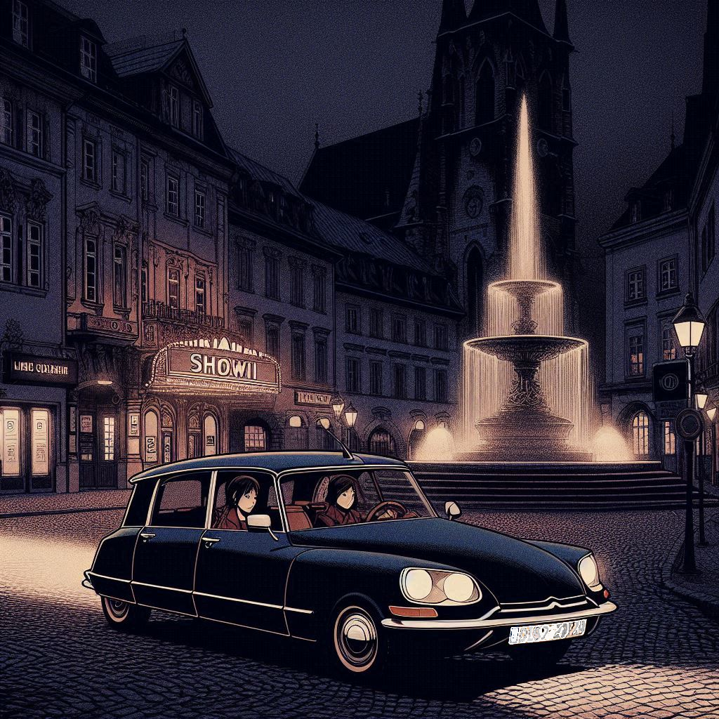 Citroen DS Safari Estate on Cobblestone