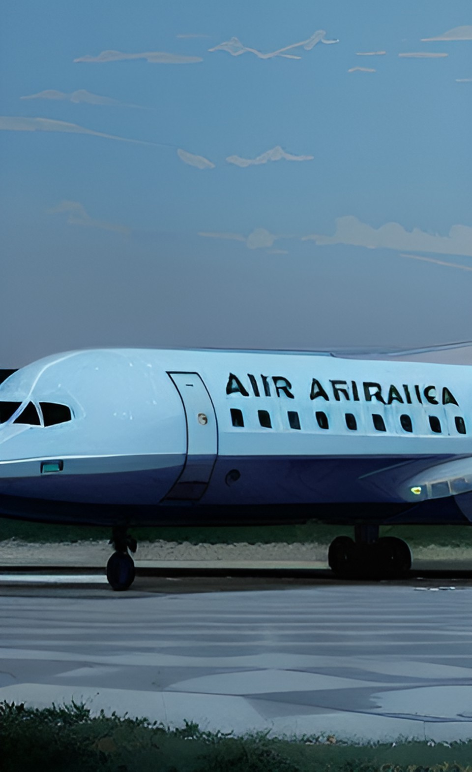 Air Afrique Landing