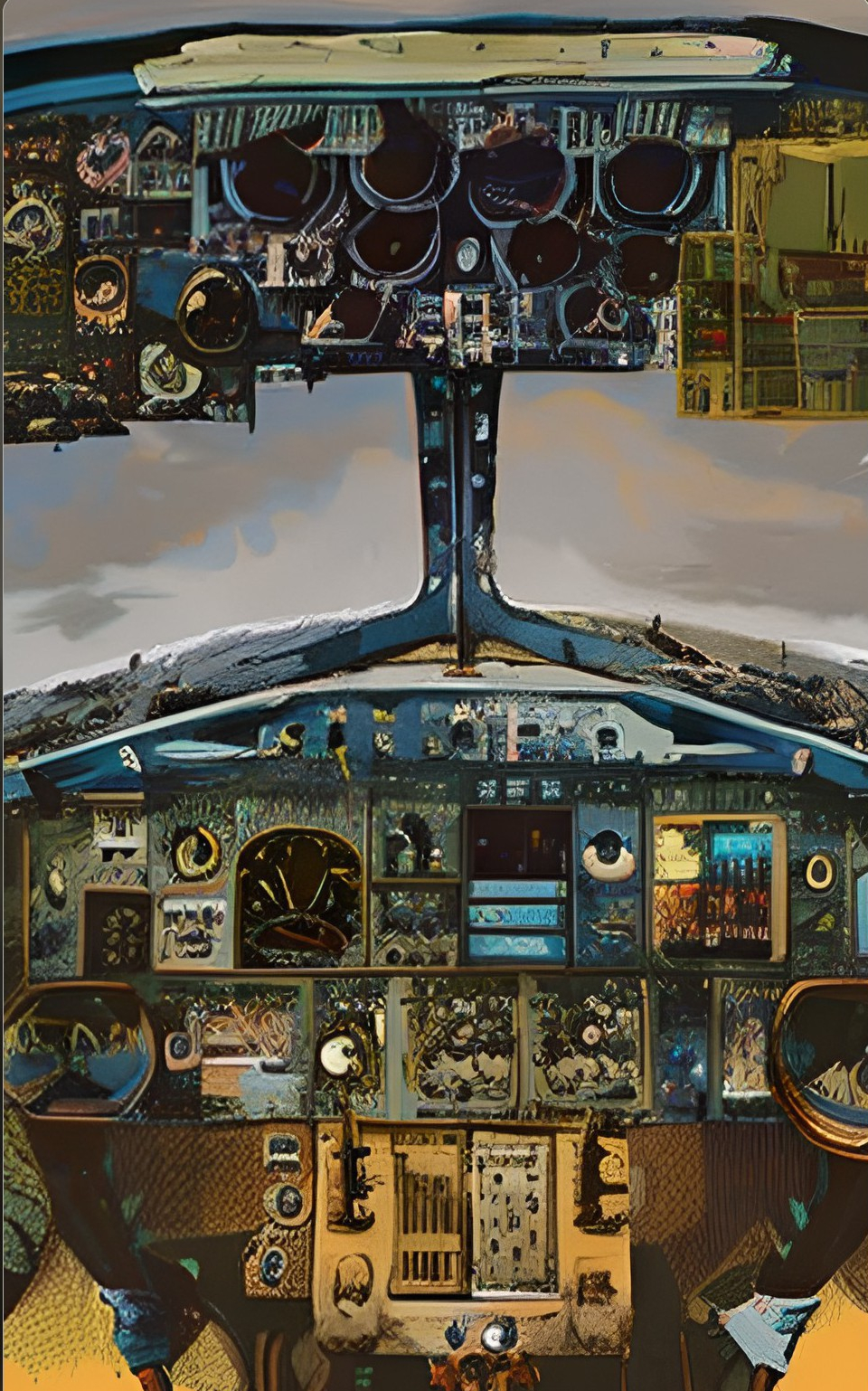 Douglas C 47 Skytrain Cockpit